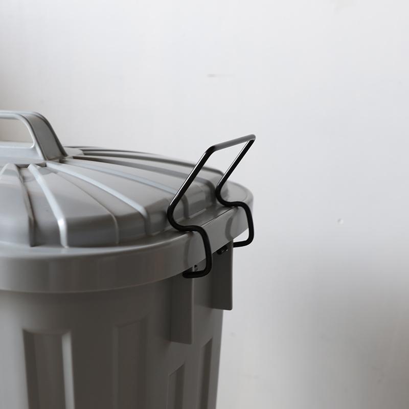 ダストボックス 2台セット グレー/全4色 60L 日本製 高耐久 耐衝撃 ゴミ箱 ペール 店舗用 ダストBOX フタ付 室内 野外 ベランダ TAF |  | 04