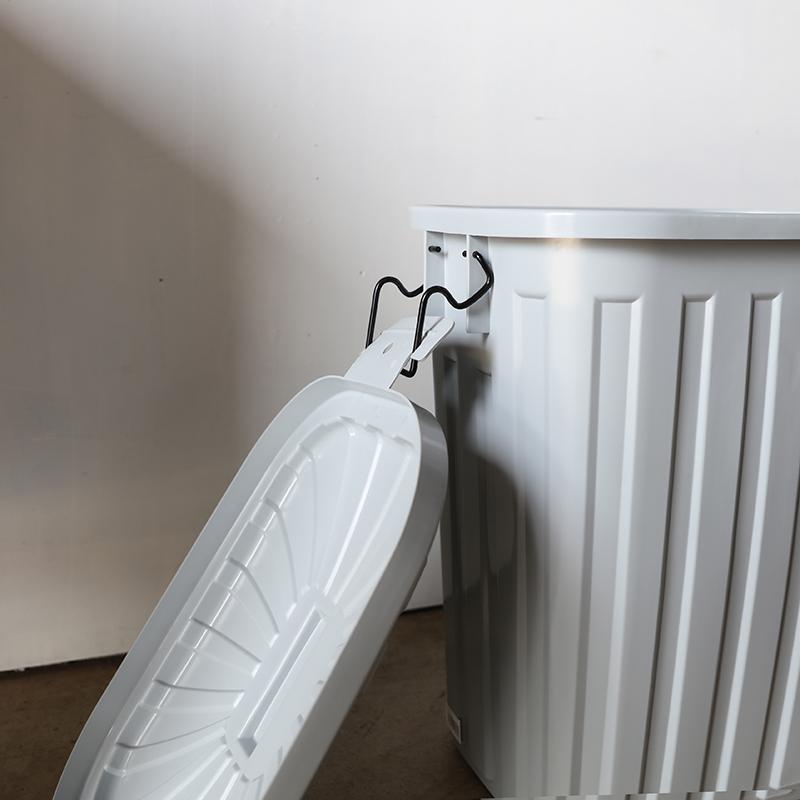 ダストボックス 2台セット グレー/全4色 60L 日本製 高耐久 耐衝撃 ゴミ箱 ペール 店舗用 ダストBOX フタ付 室内 野外 ベランダ TAF |  | 07