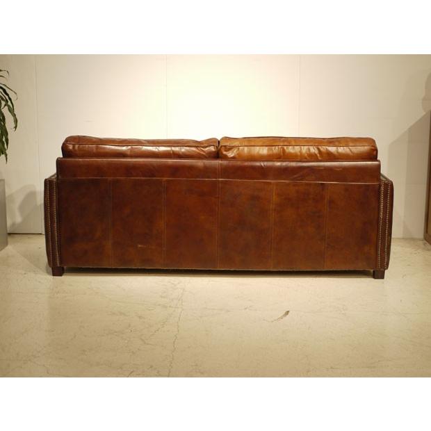 Vintage Leather Sofa 3人掛け ソファー W200cm アンティーク モダン