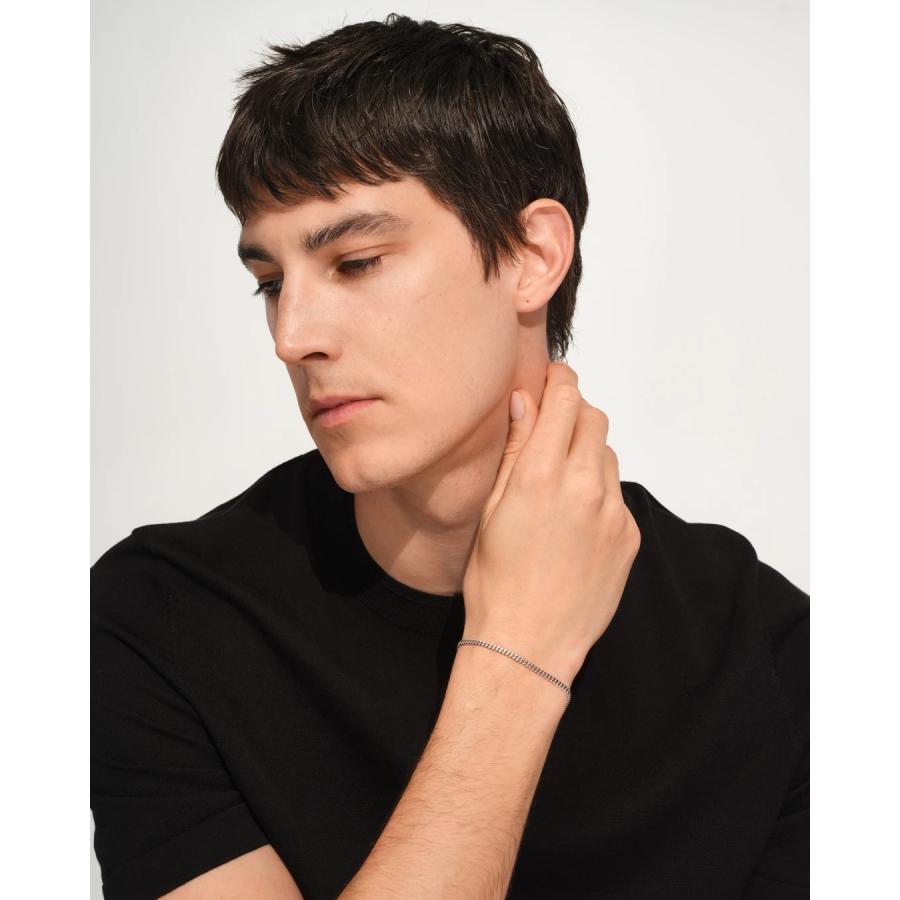 メルさん専用 TOM WOOD（トムウッド） TOMWOOD Curb Bracelet M 100255 メンズ