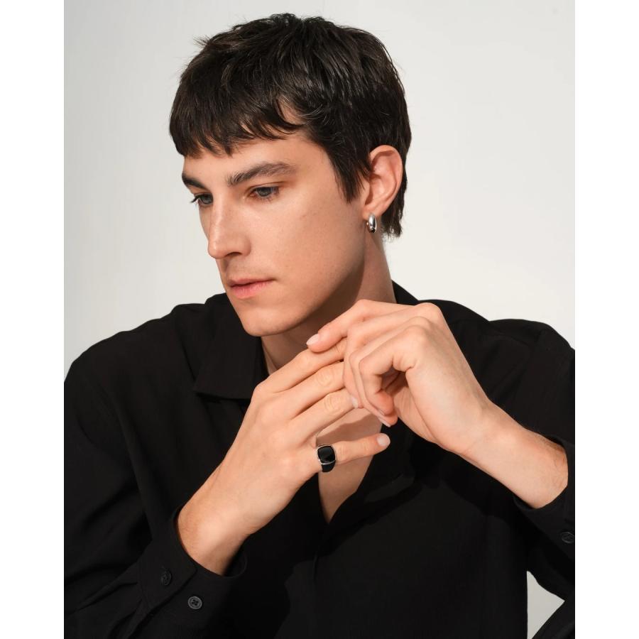 TOM WOOD（トムウッド） TOMWOOD Cushion Polished Black Onyx 100369