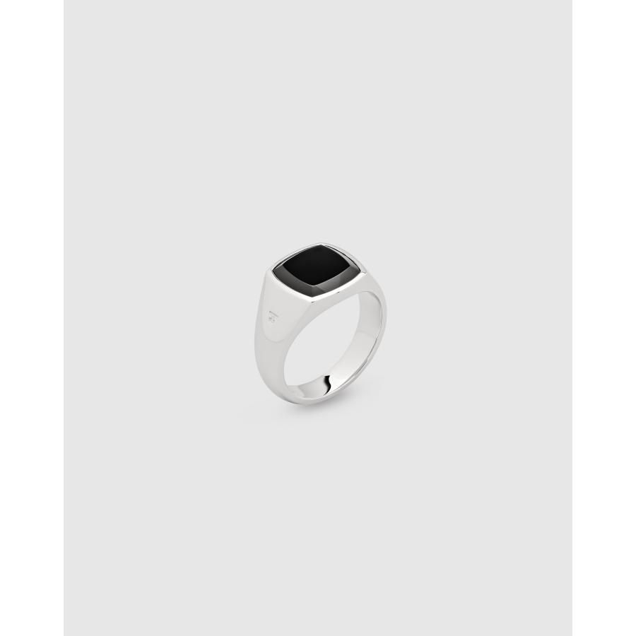 トムウッド　リング TOM WOOD（トムウッド） TOMWOOD Kay Ring Polished Onyx 101276