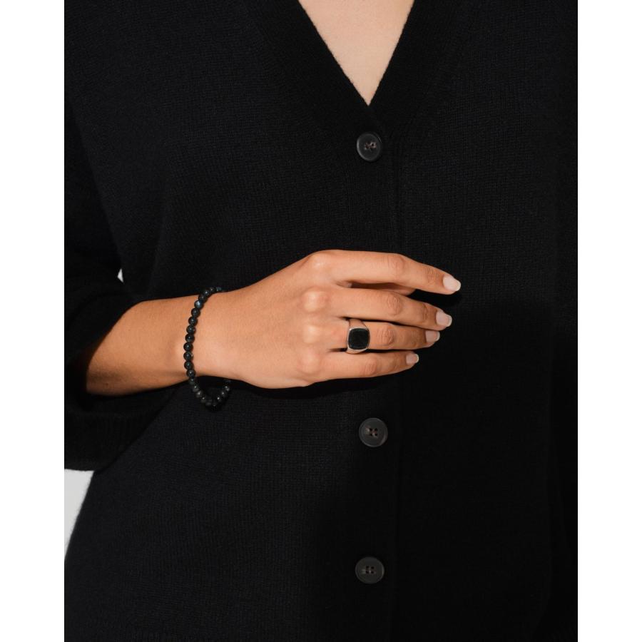 TOM WOOD（トムウッド） TOMWOOD Cushion Black Larvikite 101485
