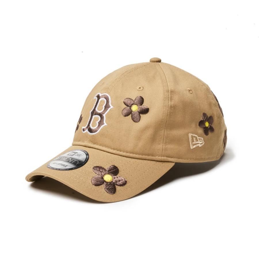 アンティーク風 花飾り付き帽子 (オーダー受けつけます) NEW ERA（ニューエラ） ニューエラキャップ 9TWENTY MLB Flower