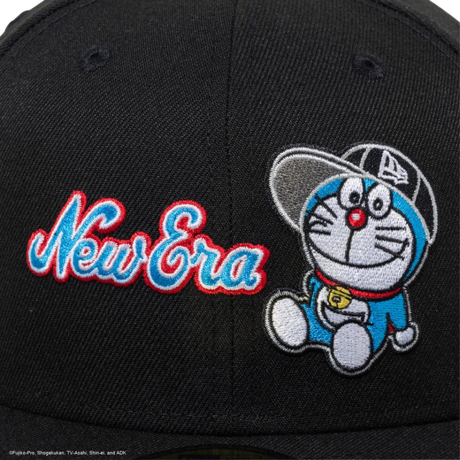 ドラえもん ニューエラ 帽子 8 63.5 59FIFTY NEW ERA（ニューエラ） NEW ERA 59FIFTY ドラえもん キャップ ブラック