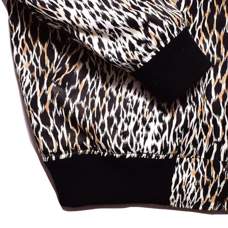 40%OFF】マインデニム MINEDENIM Leopard RC. Satin Rib Zip Blouson  
