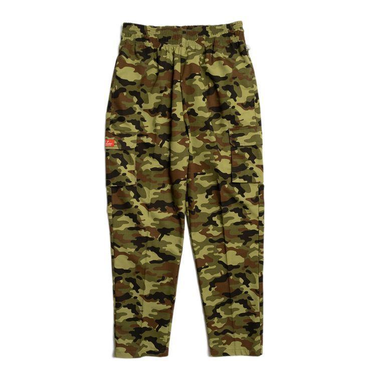 クックマン COOKMAN シェフパンツ Chef Cargo Pants Ripstop Woodland Camo GREEN 231-03826 カーゴパンツ リップストップ ウッドランド カモ グリーン 送料無料|roomonlinestore|02