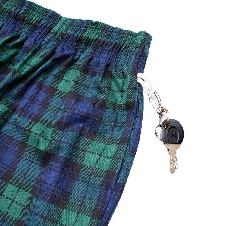 クックマン COOKMAN シェフパンツ Chef Short Pants Black Watch Check Navy 231-11950 ブラックウォッチ チェック メンズ レディース ユニセックス 送料無料｜roomonlinestore｜07