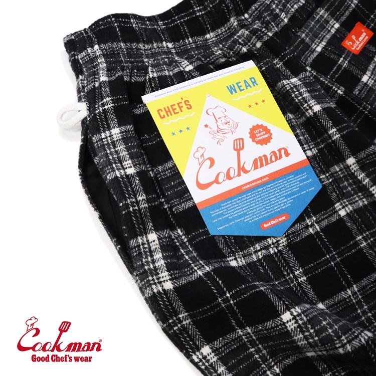 クックマン COOKMAN シェフパンツ Chef Pants Wool Mix Tartan Black 231-23834 タータン チェック メンズ レディース ユニセックス 送料無料｜roomonlinestore｜09