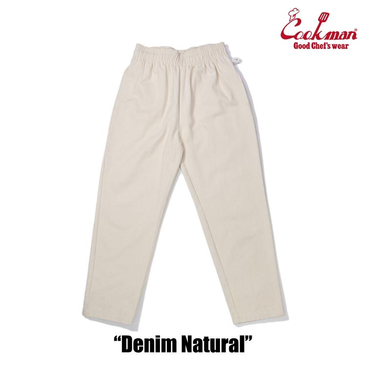 クックマン COOKMAN シェフパンツ Chef Pants Denim Natural Off White 231-33820 メンズ レディース ユニセックス 送料無料｜roomonlinestore｜02