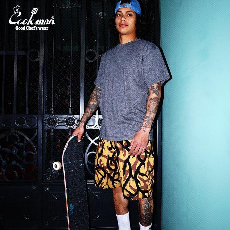 クックマン COOKMAN Chef Pants Short Tribal Camo Beige 231-41973 メンズ レディース ユニセックス 送料無料｜roomonlinestore｜12