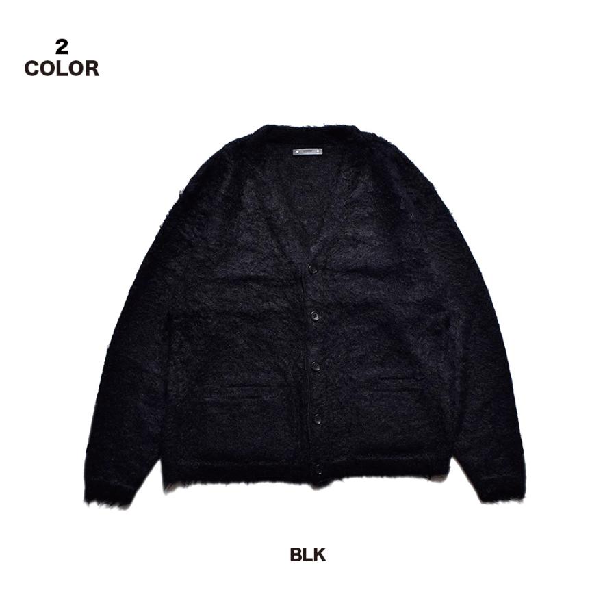 MINEDENIM 【30%OFF】マインデニム Shaggy Mohair Knit Cardigan MINEDENIM 【30%OFF】マインデニム Shaggy Mohair Knit Cardigan