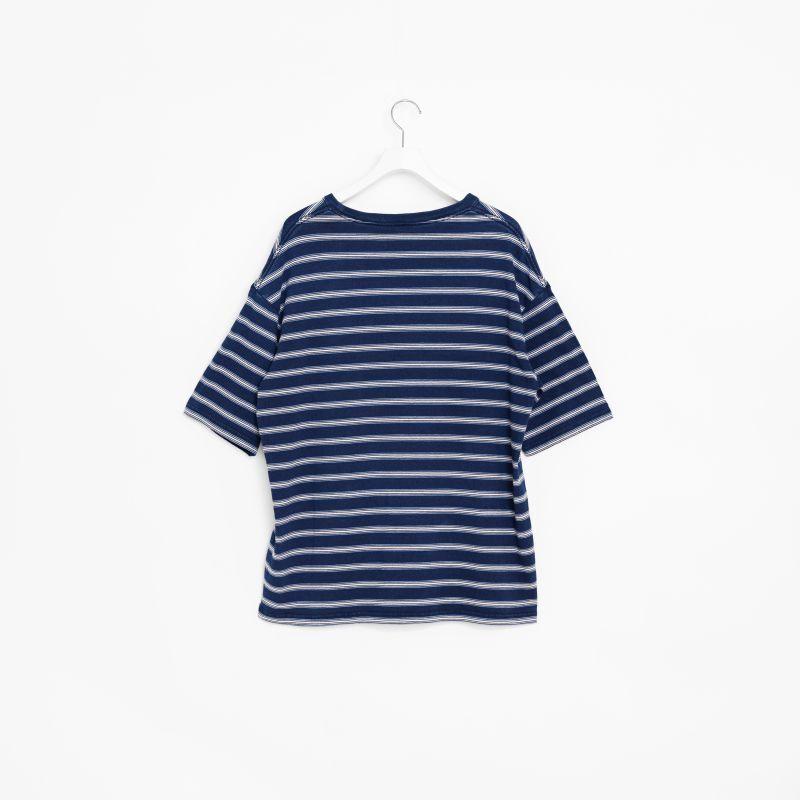 アップルバム APPLEBUM Indigo Border Pocket T-shirt 2311131 Tシャツ 半袖 送料無料｜roomonlinestore｜05