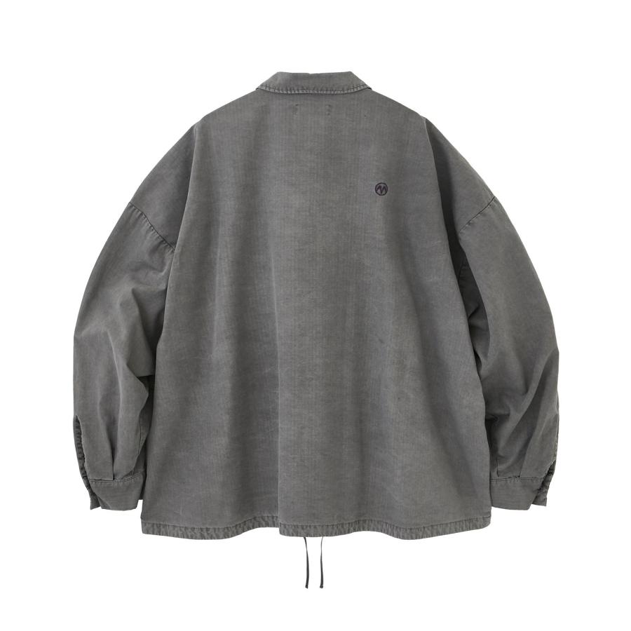 30%OFF】MAGIC STICK マジックスティック Boxy Dyed Shirt Faded Grey 