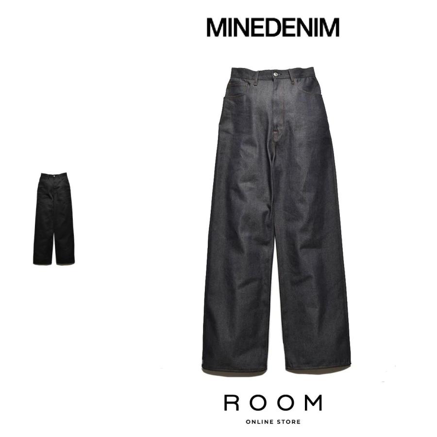 MINEDENIM 【全2色】マインデニム S.High Waist Wide 5pocket MINEDENIM 【全2色】マインデニム S.High Waist Wide 5pocket