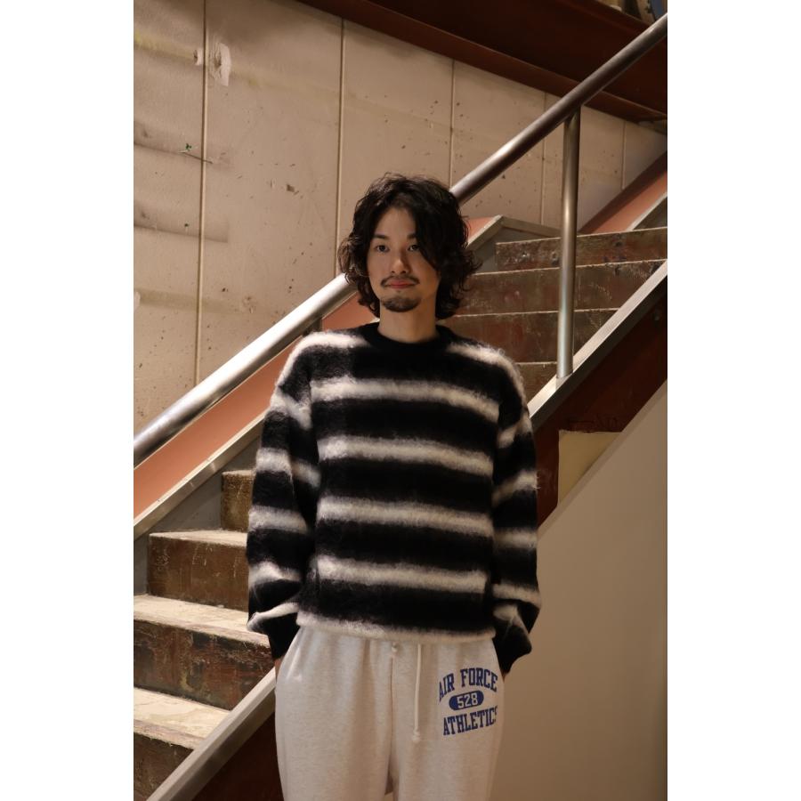 MINEDENIM 20%OFF 【全2色】マインデニム Blurry Border Mohair MINEDENIM 20%OFF 【全2色】マインデニム Blurry Border Mohair