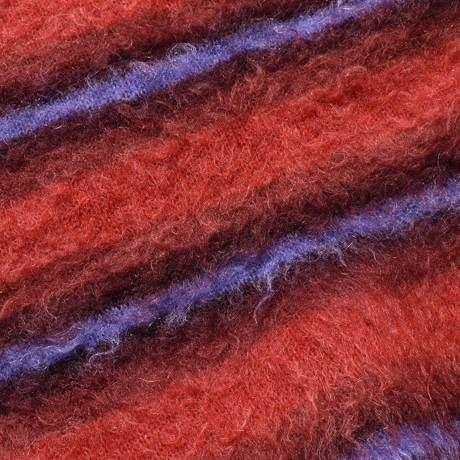 MINEDENIM 20%OFF 【全2色】マインデニム Blurry Border Mohair Knit 