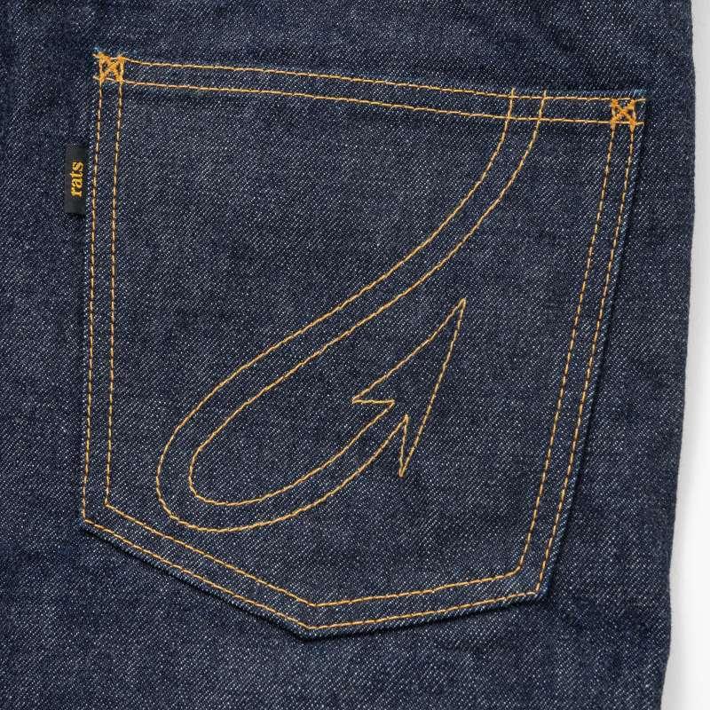 RATS ラッツ INDIGO DENIM PANTS 24RD-0808 デニム パンツメンズ RATS ラッツ INDIGO DENIM PANTS 24RD-0808 デニム パンツメンズ