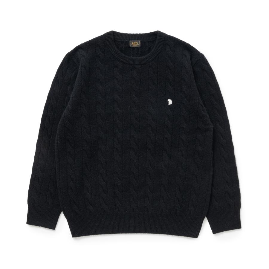 RATS（ラッツ） 15%OFF RATS CASHMERE CABLE KNIT 24RN-1011 ニット 