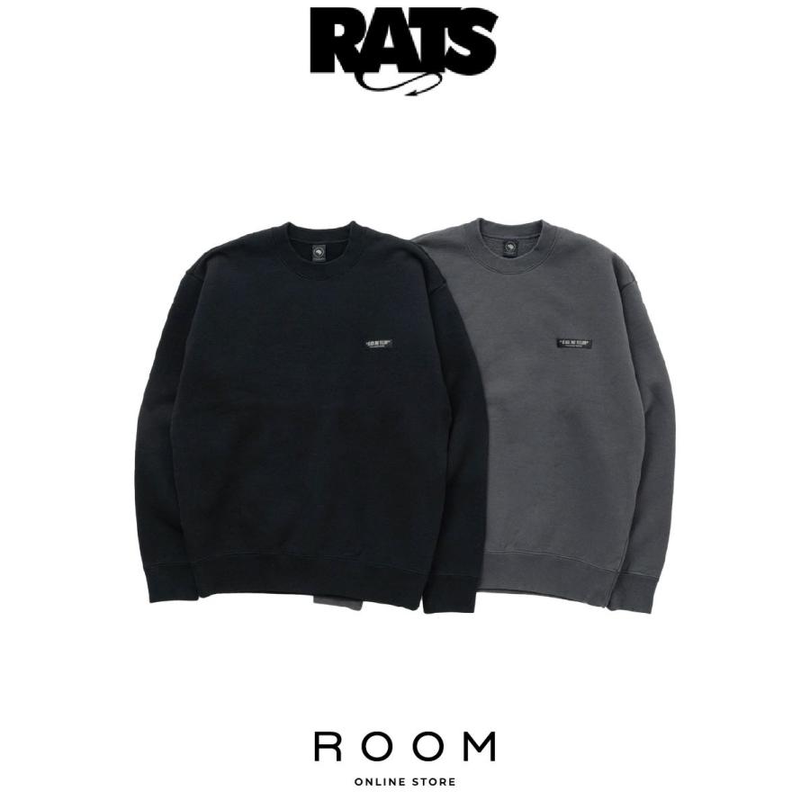 RATS（ラッツ） FLEECE CREW NECK SWEAT 24RTC-1101 長袖 シャツ 送料 