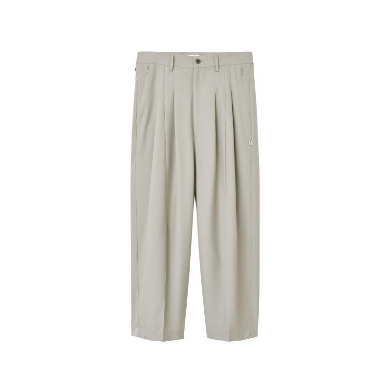 MAGIC STICK マジックスティック URBAN GREY WIDE TAPERD TROUSERS 
