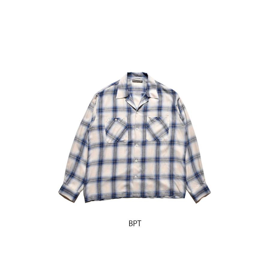 MINEDENIM（マインデニム） MINEDENIM R.Ombre Open Collar SH 2503