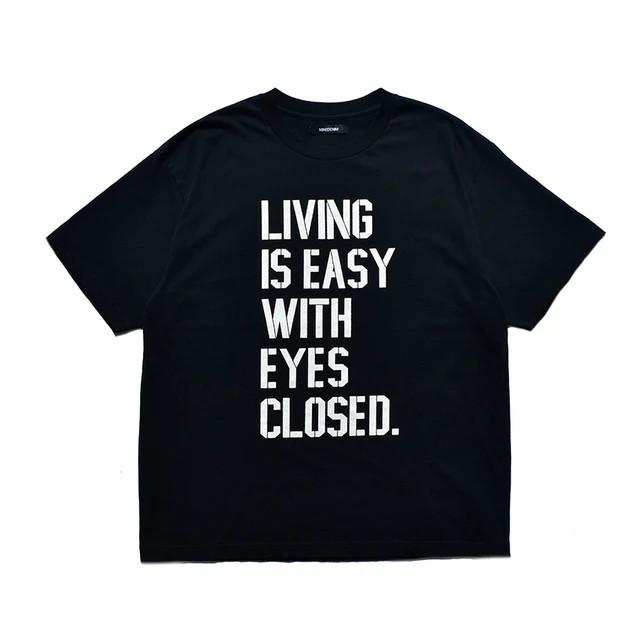 XLサイズ minedenim eye print Tシャツ 黒 【公式通販】