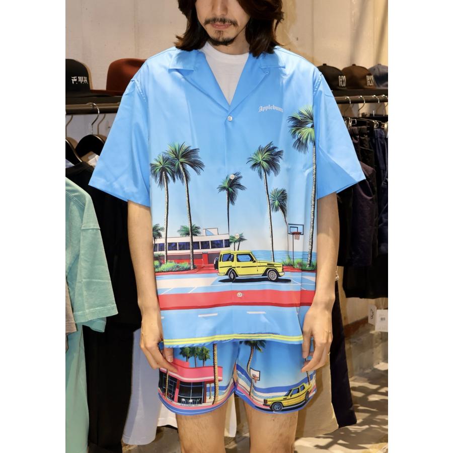 トップス APPLEBUM COASTAL CRUISE ALOHA SHIRT APPLEBUM（アップルバム） APPLEBUM Coastal Cruise Aloha Shirt