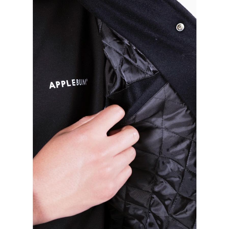 APPLEBUM（アップルバム） APPLEBUM Collared Melton Stadium Jacket