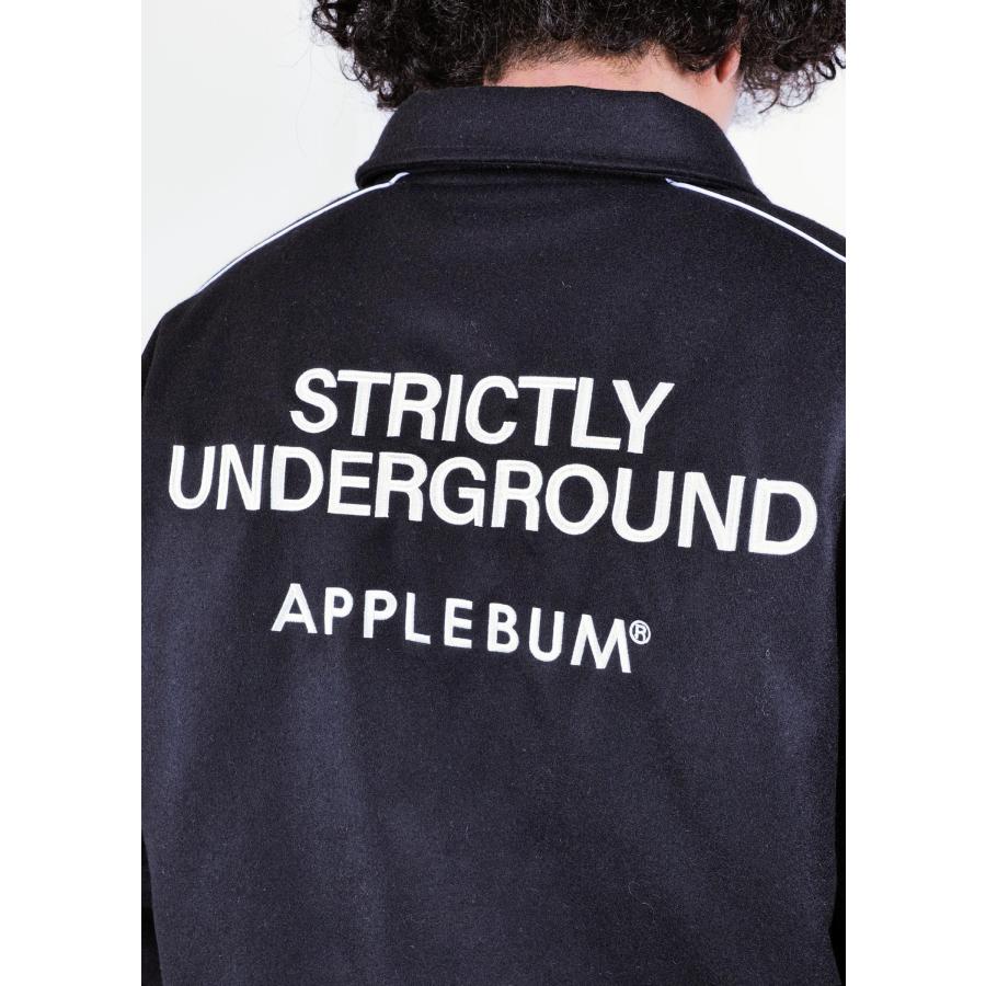 APPLEBUM（アップルバム） APPLEBUM Collared Melton Stadium Jacket