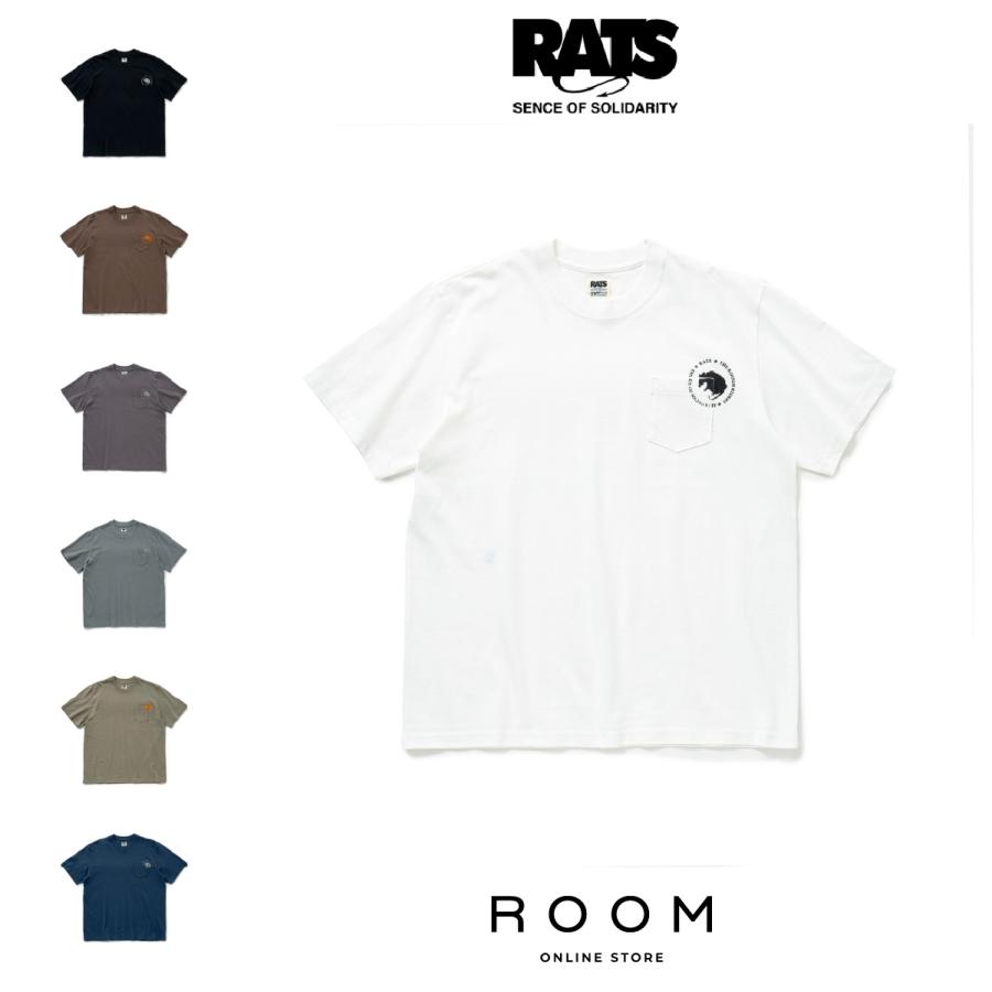 RATS（ラッツ） RATS CIRCLE POCKET TEE 25RS-0601 半袖 Tシャツ 送料