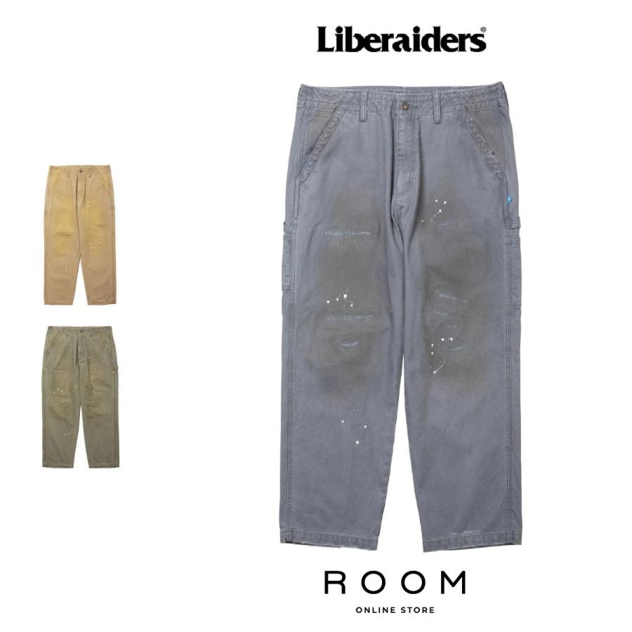 Liberaiders REPAIRED ワークパンツ 777052503 Liberaiders（リベレイダース） Liberaiders REPAIRED CANVAS WORK