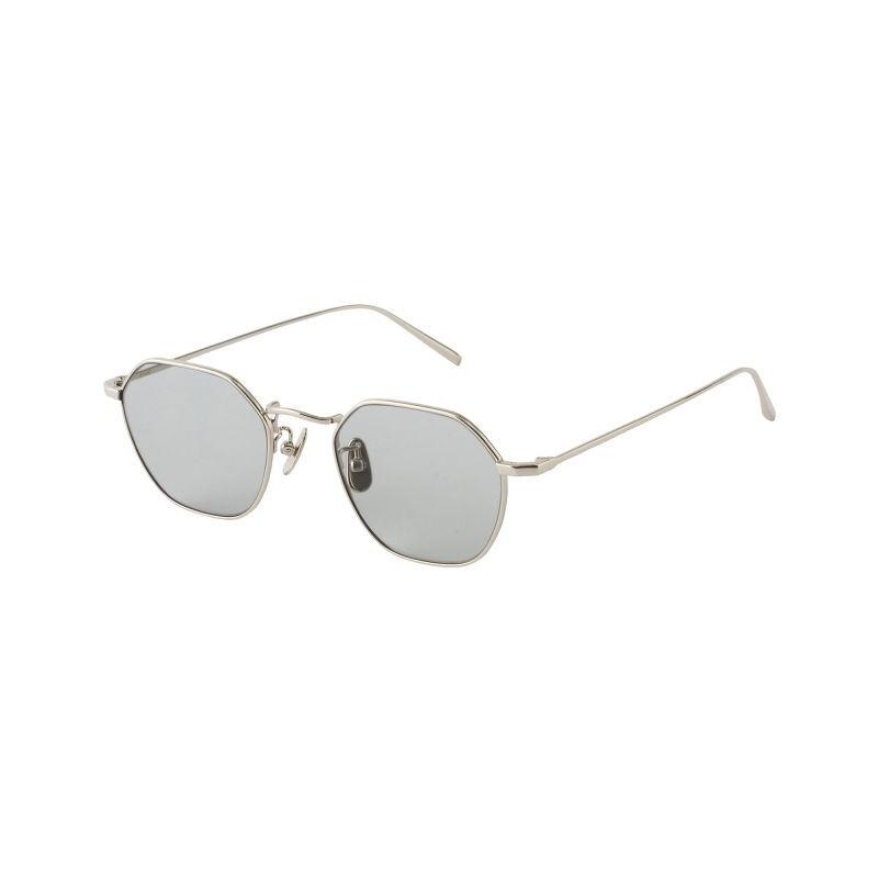 A.D.S.R. エーディーエスアール サングラス BAZ 03 Silver / Lt