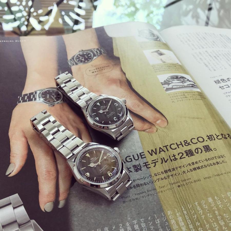 ヴァーグウォッチカンパニー VAGUE WATCH CO. Every-One Brown 