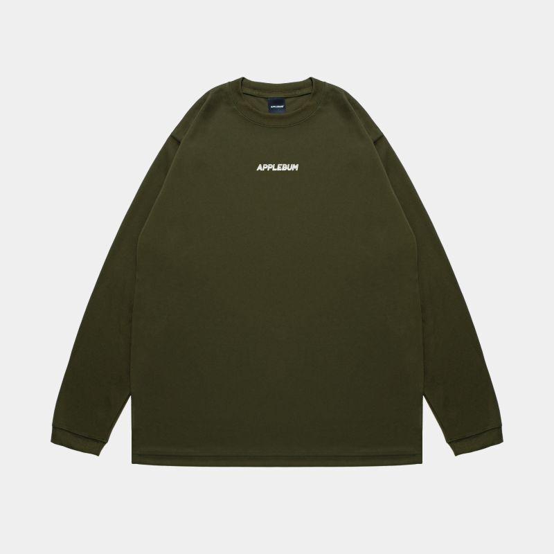 トップス APLLEBUM Elite PerformanceDryLongTshirt APPLEBUM（アップルバム） 35%OFF APPLEBUM Elite Performance Logo L