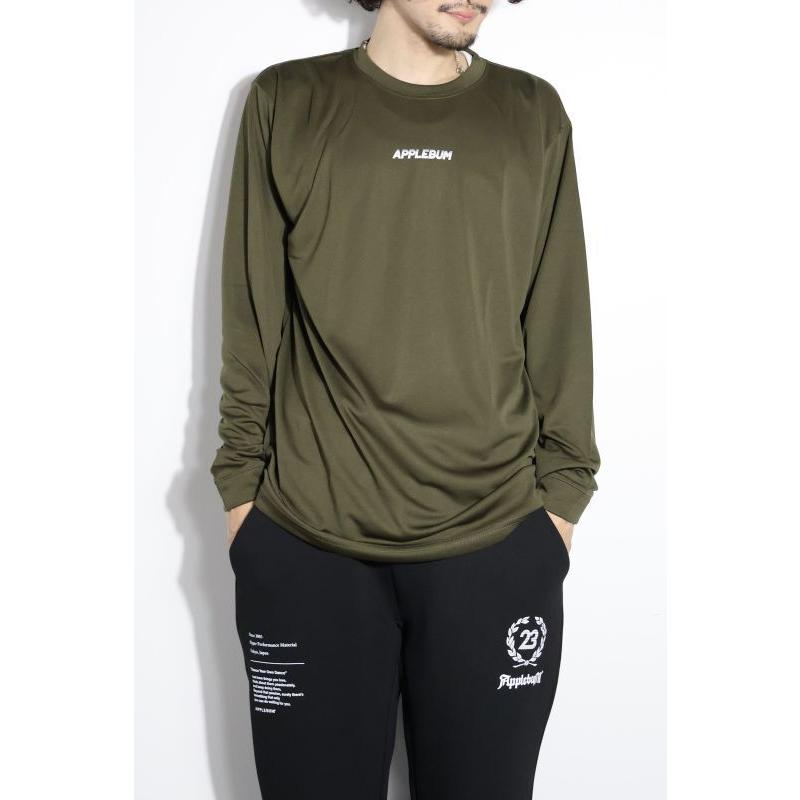 トップス APLLEBUM Elite PerformanceDryLongTshirt アップルバム ドライ Tシャツ APPLEBUM ELITE PERFORMANCE DRY L