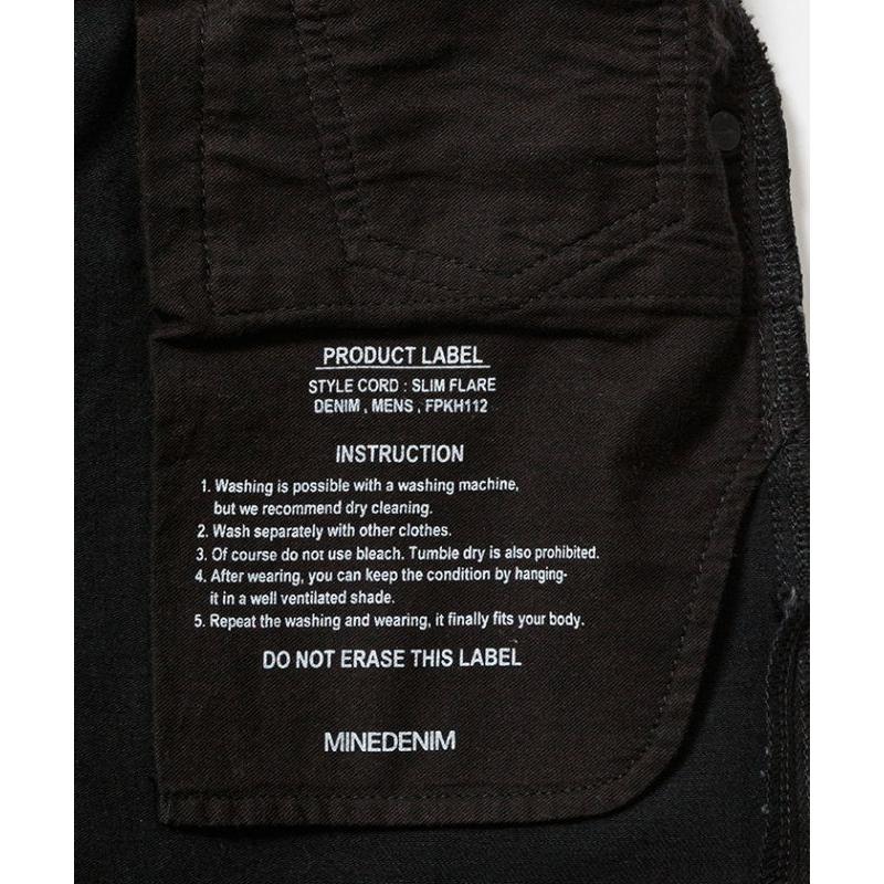 MINEDENIM 【公式・正規取扱】マインデニム S.Slim Flare STR