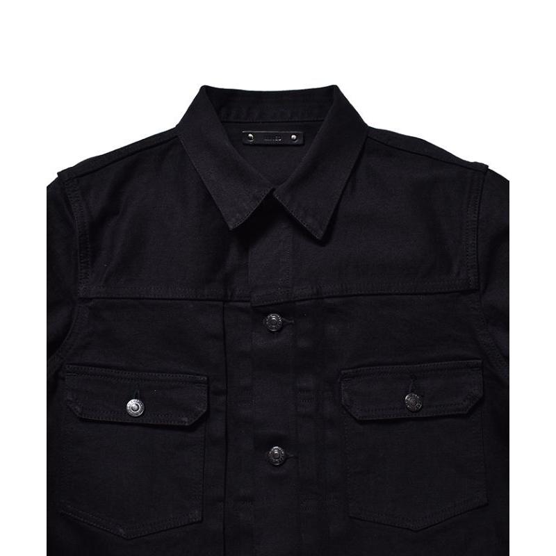 MINEDENIM マインデニム BD STR TF-GJKT OWS BLK GKT-803BL MINEDENIM マインデニム BD STR TF-GJKT OWS BLK GKT-803BL
