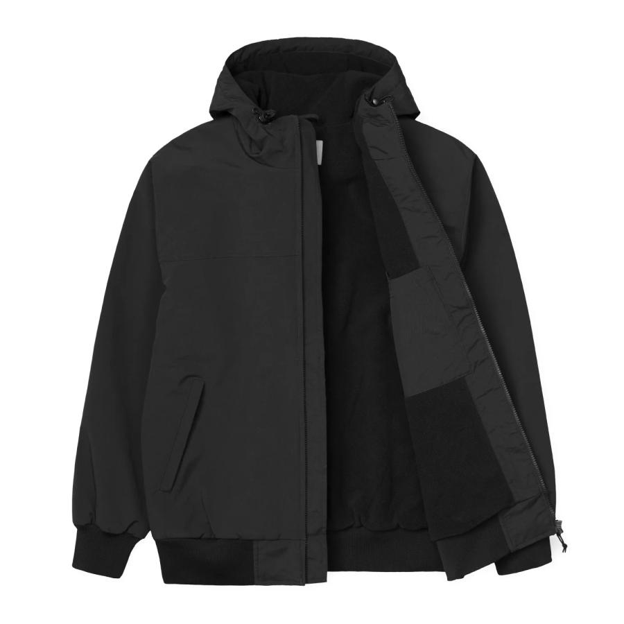 カーハート CARHARTT WIP HOODED SAIL JACKET (Black / White) I028436-23AW フーディー セイルジャケット ユニセックス 送料無料｜roomonlinestore｜03