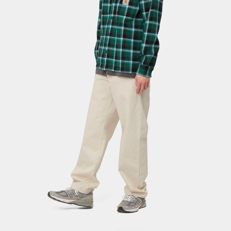 72▢Carhartt ペイズリーコーデュロイパンツ TS1118-4 Carhartt WIP カーハート CARHARTT WESLEY PANT Natural garment