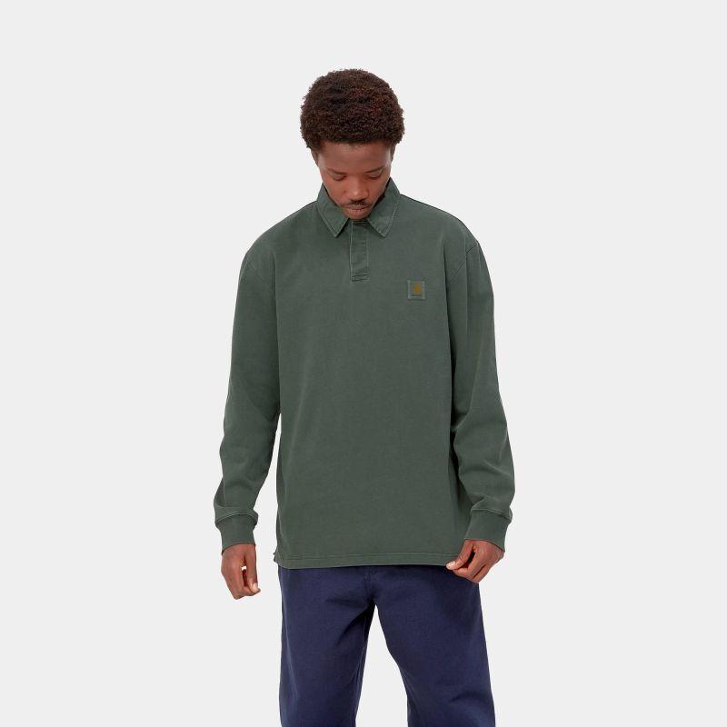 Carhartt ラグビーシャツ Carhartt WIP L/S Wilt Rugby Shirt（カーハートワークイン