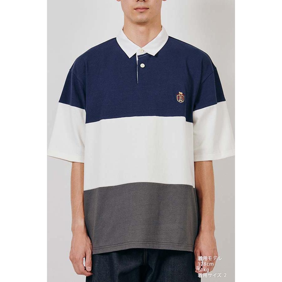 DIGAWEL（ディガウェル） 60%OFF DIGAWEL Rugby Stripe Polo Shirt 全2