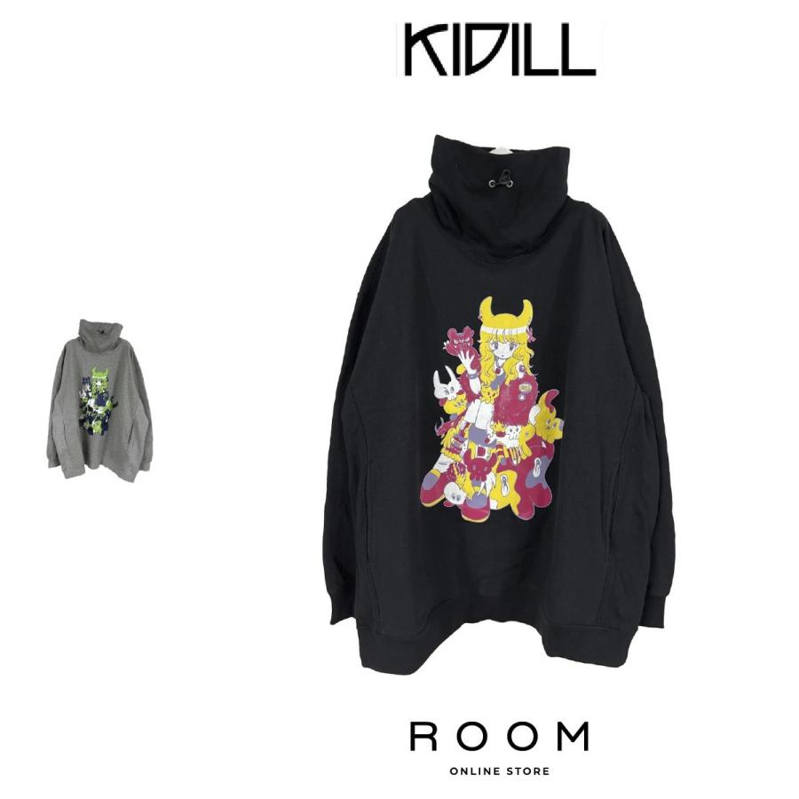 KIDILL（キディル） 25%OFF KIDILL PUNK GIRL HI-NECK PULLOVER SWEAT