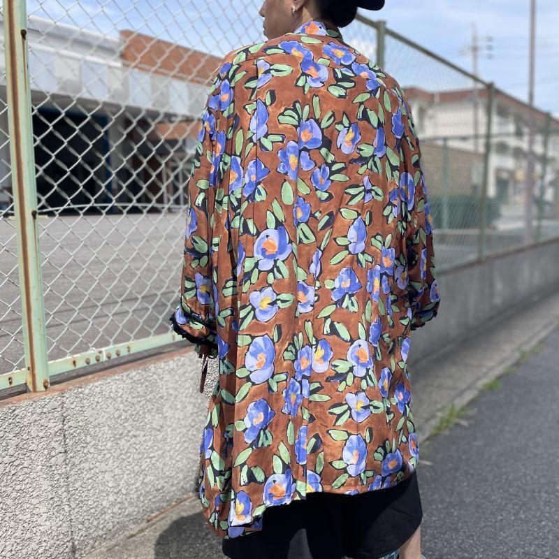 40％OFF】KIDILL キディル BOWTIE SHIRT FLORAL KL744 シャツ 長袖 花 