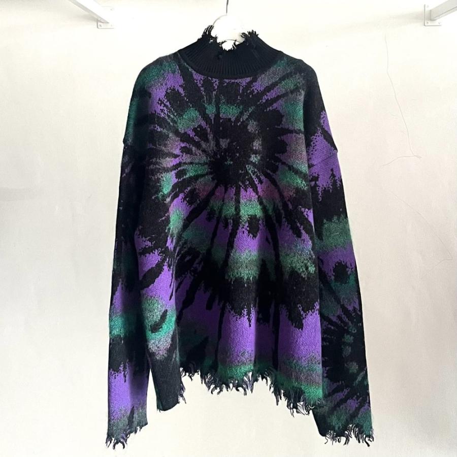 KIDILL 【50%OFF】【全2色】KIDILL キディル TIE DYE JACQUARD KNIT 
