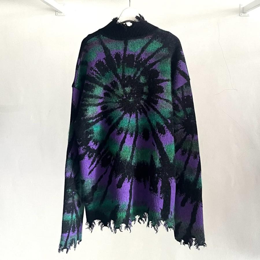 KIDILL × rurumu/キディル ドライバーズニット KIDILL】SPIDER KNIT PULLOVER WITH RURUMU | AYIN