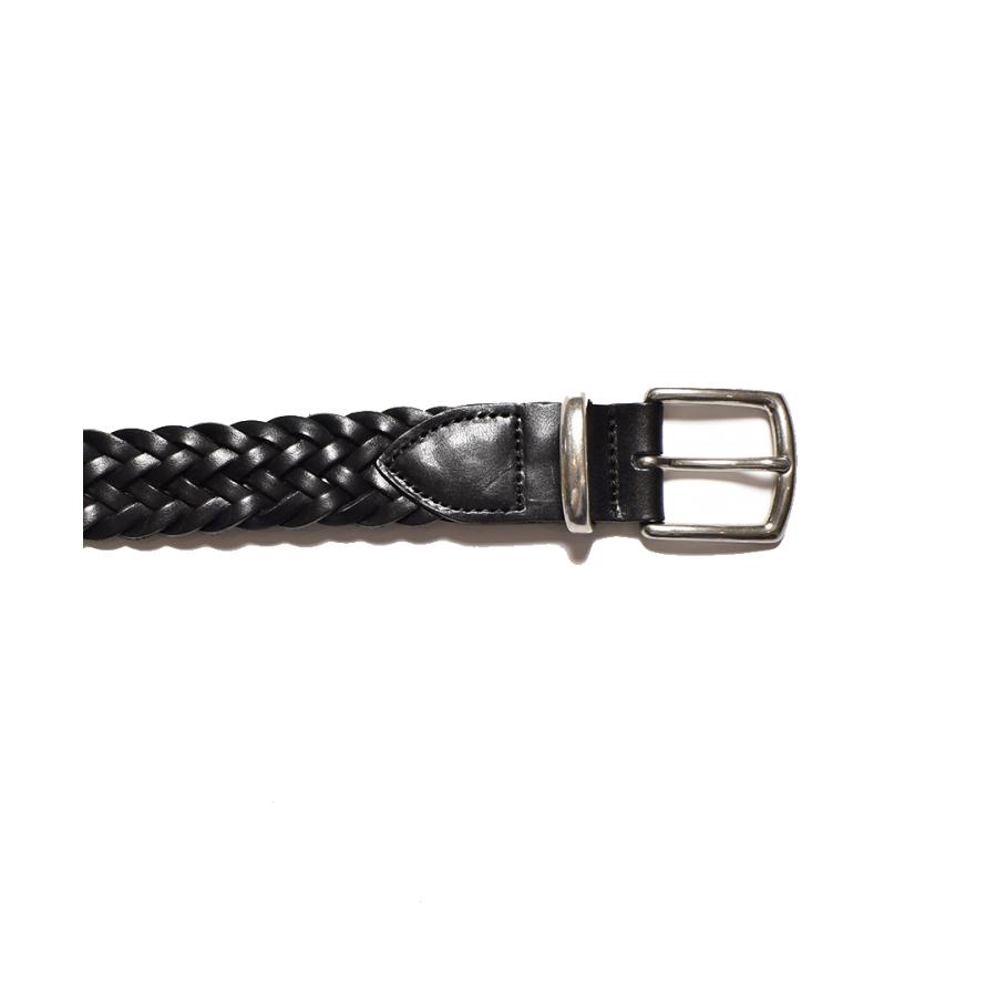 MINEDENIM マインデニム Pull Up Leather Mesh Belt LBT-012 レザー 