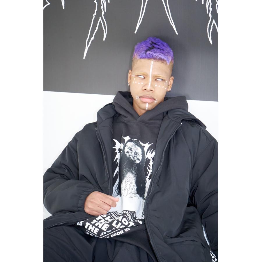 NISHIMOTO IS THE MOUTHブラック モッズコート NISHIMOTO IS THE MOUTHブラック モッズコート