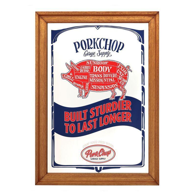 ポークチョップガレージサプライ PORKCHOP GARAGE SUPPLY PUB MIRROR