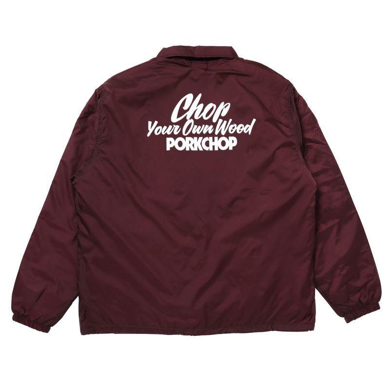 イナカマクフライPORKCHOPボアコーチジャケット PORKCHOP GARAGE SUPPLY - BOA COACH JKT (BLACK) / ボア